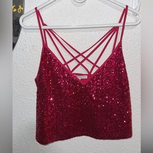 Express x Olivia Culpo Crop Cami